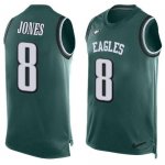 Jerseys Factory Cheap Nike Eagles #8 Donnie Jones Midnight Green