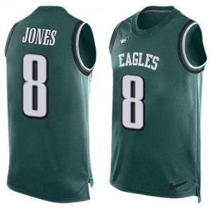 Jerseys Factory Cheap Nike Eagles #8 Donnie Jones Midnight Green