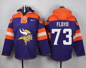 Jerseys Factory Cheap Nike Vikings #73 Sharrif Floyd Purple Play