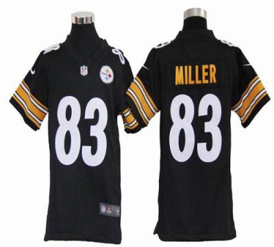 Jerseys Factory Cheap Nike Steelers #83 Heath Miller Black Team