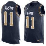 Jerseys Factory Cheap Nike Rams #11 Tavon Austin Navy Blue Team