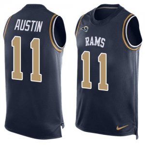 Jerseys Factory Cheap Nike Rams #11 Tavon Austin Navy Blue Team