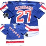 Jerseys Factory Cheap Rangers #27 Ryan McDonagh Blue Home Embroi