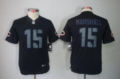 Jerseys Factory Cheap Nike Bears #15 Brandon Marshall Black Impa