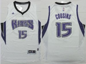 Jerseys Factory Cheap Revolution 30 Kings #15 DeMarcus Cousins W