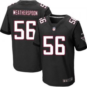Jerseys Factory Cheap Nike Falcons #56 Sean Weatherspoon Black A