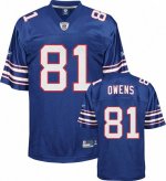 Jerseys Factory Cheap Bills #81 Terrell Owens Baby Blue Stitched