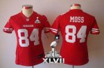 Jerseys Factory Cheap Nike 49ers #84 Randy Moss Red Team Color S