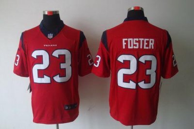Jerseys Factory Cheap Nike Texans #23 Arian Foster Red Alternate