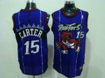 Jerseys Factory Cheap Raptors #15 Vince Carter Blue Swingman Sti