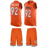 Jerseys Factory Cheap Nike Broncos #92 Sylvester Williams Orange