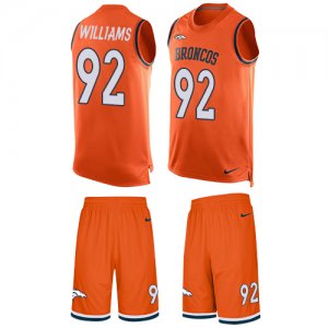 Jerseys Factory Cheap Nike Broncos #92 Sylvester Williams Orange