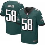 Jerseys Factory Cheap Nike Eagles #58 Jordan Hicks Midnight Gree