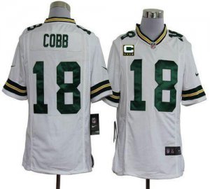 Jerseys Factory Cheap Nike Packers #18 Randall Cobb White With C