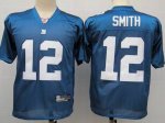 Jerseys Factory Cheap Giants #12 Steve Smith Stitched Blue NFL J