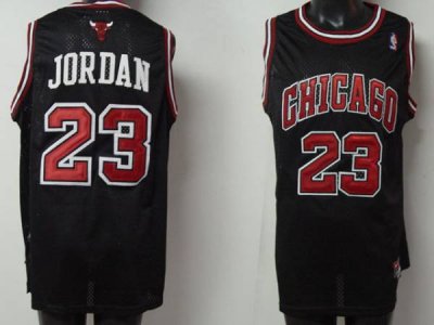 Jerseys Factory Cheap Bulls #23 Michael Jordan Stitched Black NB