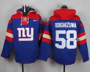 Jerseys Factory Cheap Nike Giants #58 Owa Odighizuwa Royal Blue