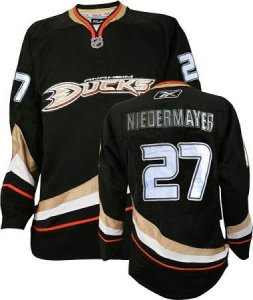 Jerseys Factory Cheap Ducks Scott Niedermayer #27 Embroidered Bl