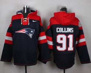 Jerseys Factory Cheap Nike Patriots #91 Jamie Collins Navy Blue