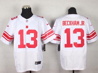 Jerseys Factory Cheap Nike Giants #13 Odell Beckham Jr White Men