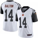 Jerseys Factory Cheap Nike Bengals #14 Andy Dalton White Men's S