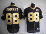 Jerseys Factory Cheap Saints #88 Jeremy Shockey Black With Super