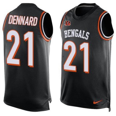 Jerseys Factory Cheap Nike Bengals #21 Darqueze Dennard Black Te
