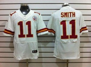 Jerseys Factory Cheap Nike Chiefs #11 Alex Smith White Men's Sti