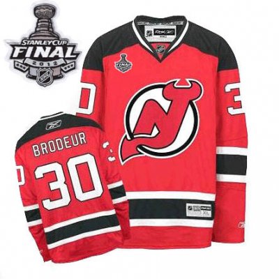 Jerseys Factory Cheap Devils #30 Martin Brodeur 2012 Stanley Cup