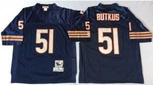Jerseys Factory Cheap Mitchell&Ness Bears #51 Dick Butkus Blue S