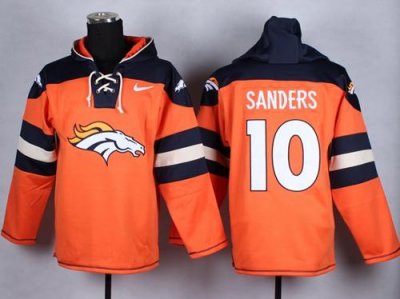 Jerseys Factory Cheap Nike Broncos #10 Emmanuel Sanders Orange P