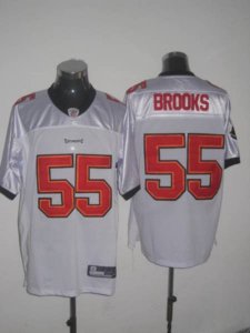 Jerseys Factory Cheap Buccaneers #55 Derrick Brooks Stitched Whi