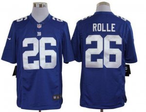 Jerseys Factory Cheap Nike Giants #26 Antrel Rolle Royal Blue Te