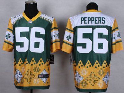 Jerseys Factory Cheap Nike Packers #56 Julius Peppers Green Men'