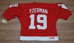Jerseys Factory Cheap Red Wings #19 Steve Yzerman Embroidered Re