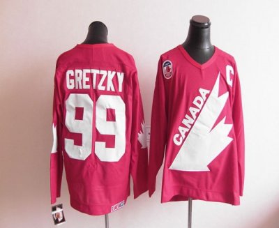 Jerseys Factory Cheap Team Canada 1991 Olympic CCM Throwback #99