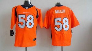 Jerseys Factory Cheap Nike Broncos #58 Von Miller Orange Team Co