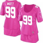 Jerseys Factory Cheap Nike Texans #99 J.J. Watt Pink Women's Bre