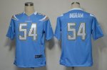Jerseys Factory Cheap Nike Chargers #54 Melvin Ingram Electric B