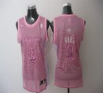 Jerseys Factory Cheap Hornets #3 Chris Paul Pink Women Fashion E