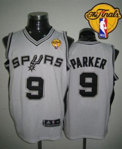 Jerseys Factory Cheap Revolution 30 Spurs #9 Tony Parker White F