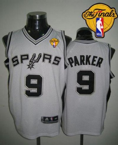 Jerseys Factory Cheap Revolution 30 Spurs #9 Tony Parker White F