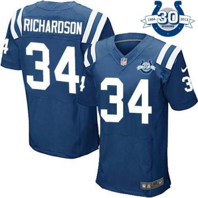 Jerseys Factory Cheap Nike Colts #34 Trent Richardson Royal Blue
