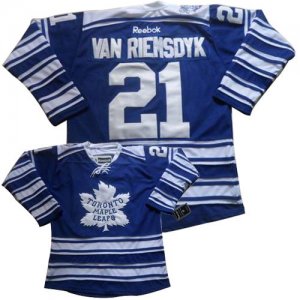 Jerseys Factory Cheap Maple Leafs #21 James Van Riemsdyk Blue 20