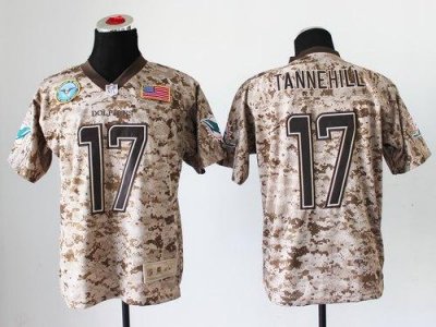 Jerseys Factory Cheap Nike Dolphins #17 Ryan Tannehill Camo Men'