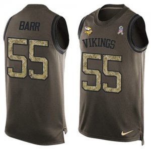 Jerseys Factory Cheap Nike Vikings #55 Anthony Barr Green Men's