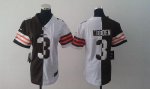 Jerseys Factory Cheap Nike Browns #3 Brandon Weeden Brown/White