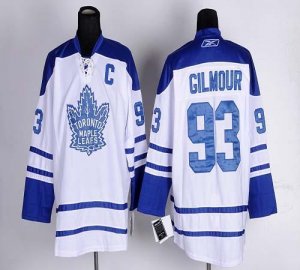 Jerseys Factory Cheap Maple Leafs #93 Doug Gilmour White Third E