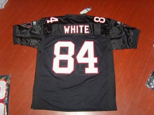Jerseys Factory Cheap Falcons #84 Roddy White Black Stitched NFL
