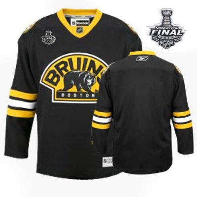 Jerseys Factory Cheap Bruins Stanley Cup Finals Patch Blank Blac
